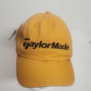TaylorMade Mustard Yellow Golf Cap NWT
